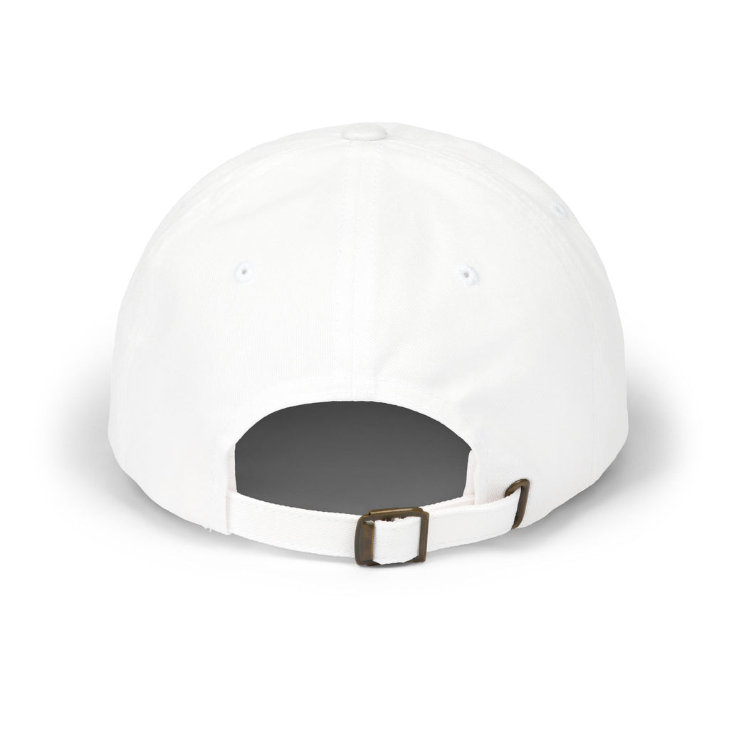 Roaring Boy Embroidered Dad Cap – Minimal White Baseball Hat