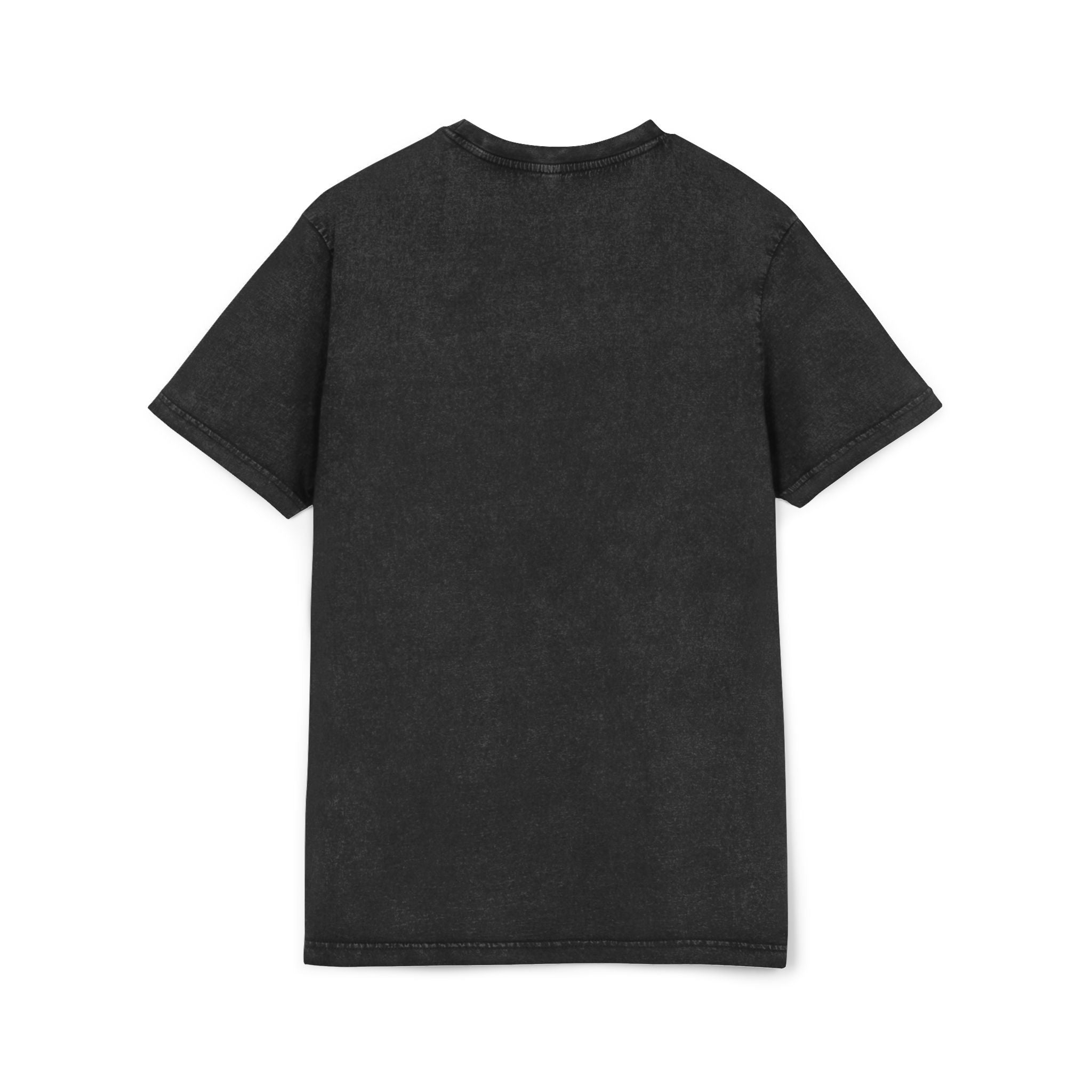 Roaring Boy Acid-Washed Tee — Vintage Black Graphic T-Shirt